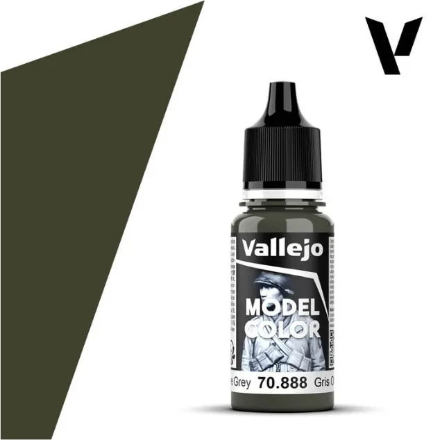 Model Color Olive Grey 18 ml (107)-Vallejo-Radaddel