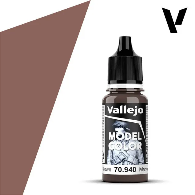 Model Color Saddle Brown 18 ml (153)-Vallejo-Radaddel