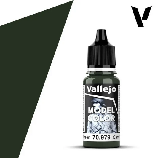 Model Color German Camouflage Dark Green 18 ml (89)-Vallejo-Radaddel