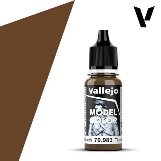 Model Color Flat Earth 18 ml (151)-Vallejo-Radaddel