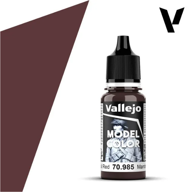 Model Color Hull Red 18 ml (164)-Vallejo-Radaddel