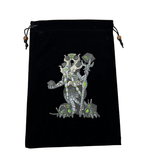 Premium Black Dice Bag - Slumbering Machines-Baron of Dice-Radaddel