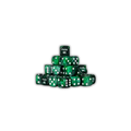 Fuck Me, Bad Dice Green Round 16mm (25 Stück)-Baron of Dice-Radaddel