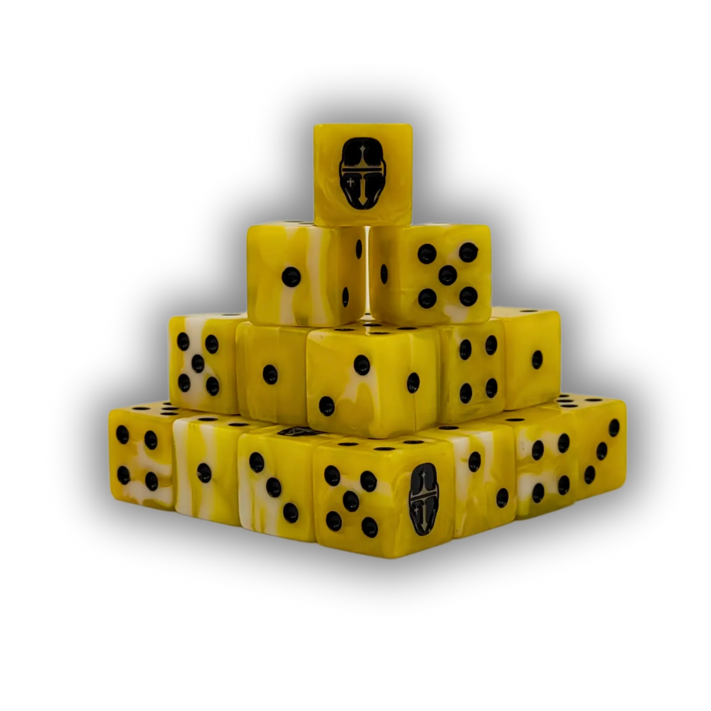 Imperial Helm Yellow Square 16mm (25 Stück)-Baron of Dice-Radaddel
