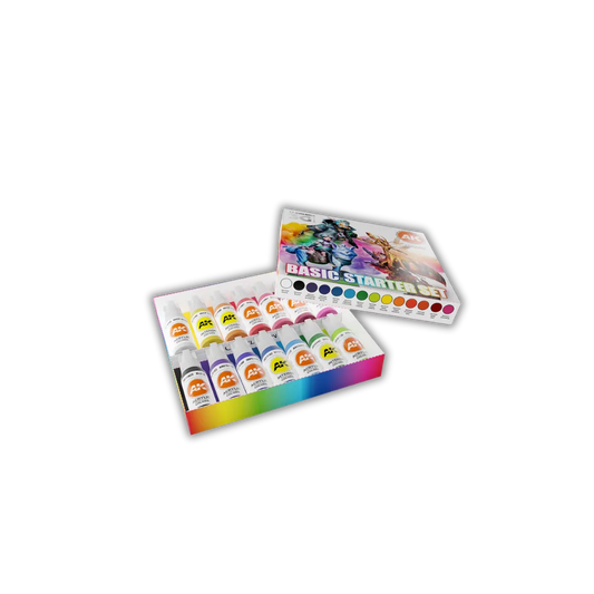Basic Starter Set - 14 Colors-AK-Interactive-Radaddel
