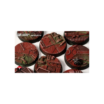 Nomad Crew Deck Round 25mm (8x)-Gamers Grass-Radaddel