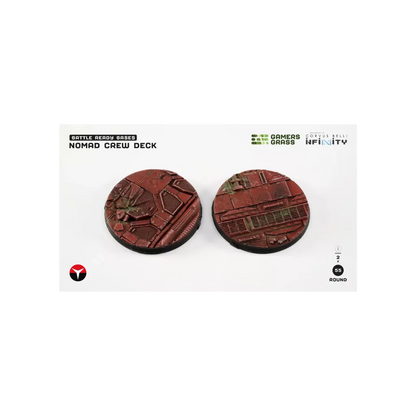 Nomad Crew Deck Round 55mm (2x)-Gamers Grass-Radaddel