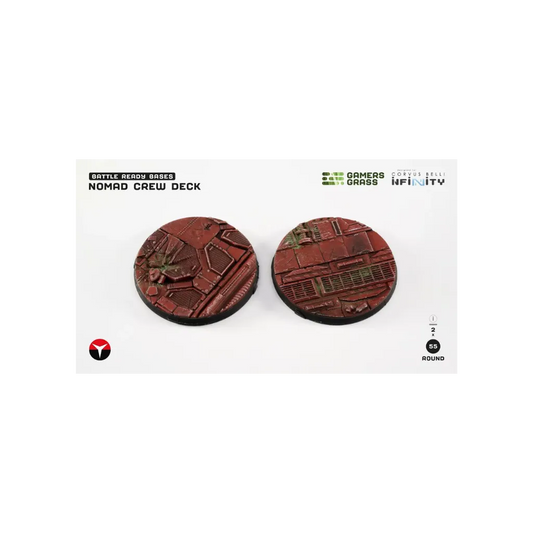 Nomad Crew Deck Round 55mm (2x)-Gamers Grass-Radaddel