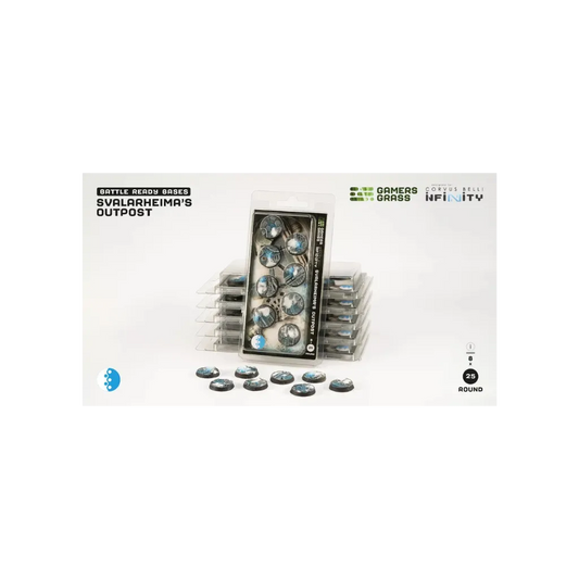Svalarheimas Outpost Round 25mm (8x)-Gamers Grass-Radaddel