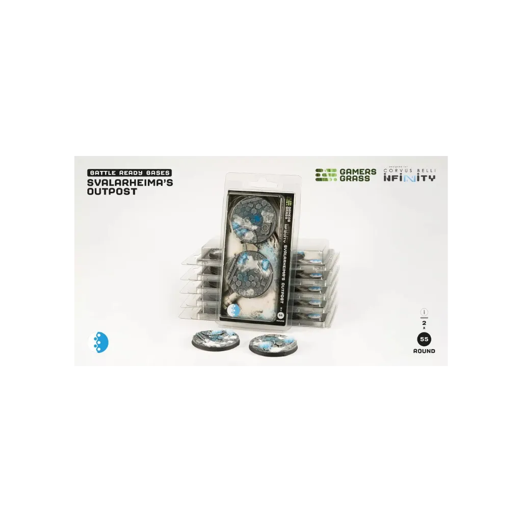 Svalarheimas Outpost Round 55mm (2x)-Gamers Grass-Radaddel