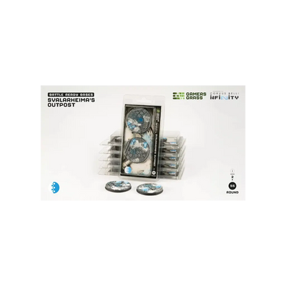 Svalarheimas Outpost Round 55mm (2x)-Gamers Grass-Radaddel