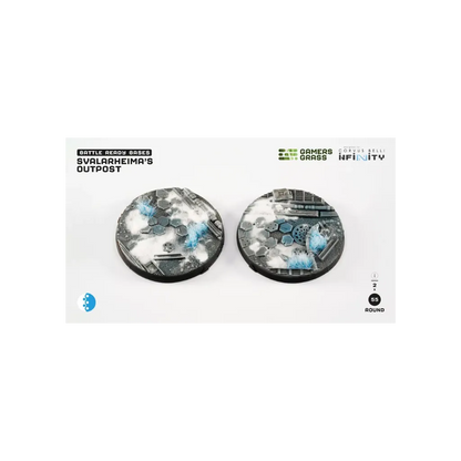 Svalarheimas Outpost Round 55mm (2x)-Gamers Grass-Radaddel