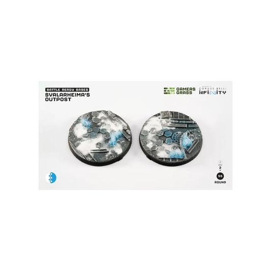 Svalarheimas Outpost Round 55mm (2x)-Gamers Grass-Radaddel
