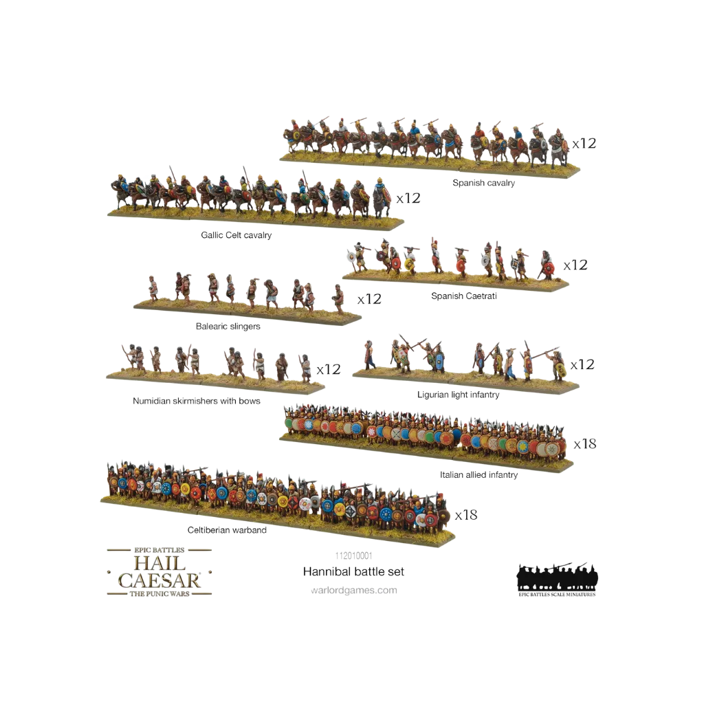 Hail Caesar Epic Battles: Hannibal Battle-Set-Warlord Games-Radaddel