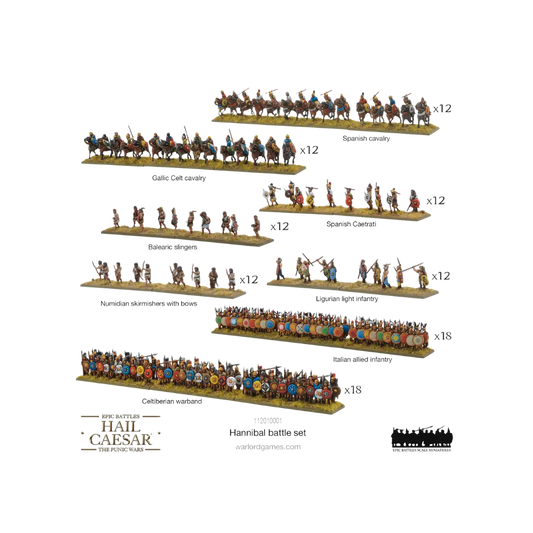 Hail Caesar Epic Battles: Hannibal Battle-Set-Warlord Games-Radaddel