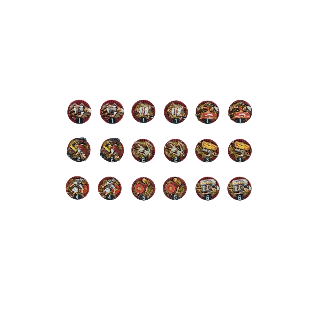 Republican Roman Casualty Markers-Warlord Games-Radaddel