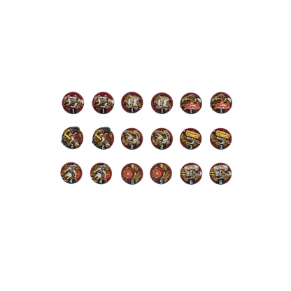 Republican Roman Casualty Markers-Warlord Games-Radaddel