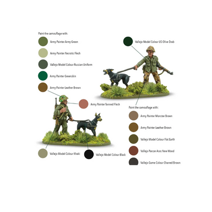 USMC War Dog Teams-Warlord Games-Radaddel