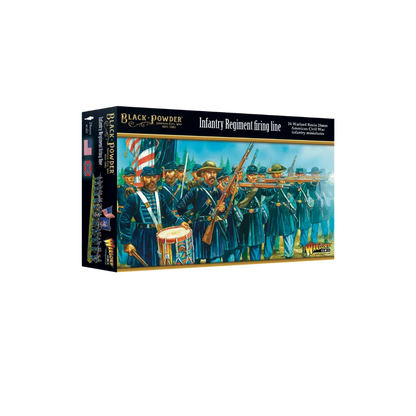 BP Epic Battles: ACW Infantry Regiment Firing Line-Warlord Games-Radaddel