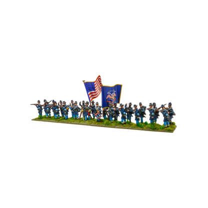 BP Epic Battles: ACW Infantry Regiment Firing Line-Warlord Games-Radaddel