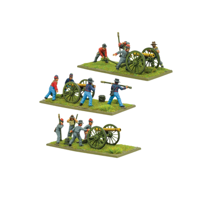 BP Epic Battles: ACW Artillery Battery-Warlord Games-Radaddel