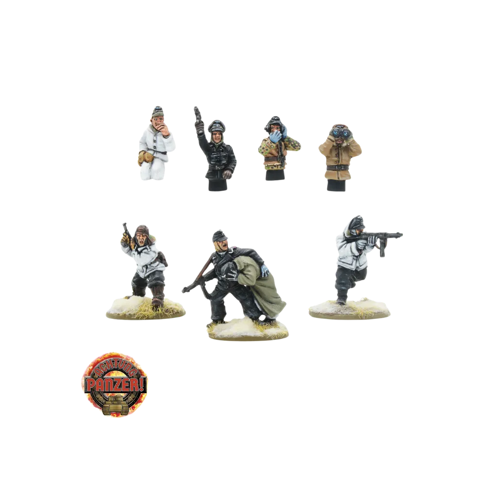 German Panzer Tank Crew (Winter)-Warlord Games-Radaddel