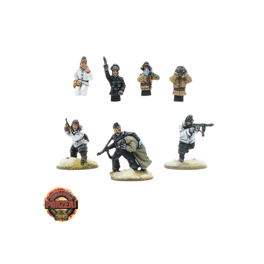 German Panzer Tank Crew (Winter)-Warlord Games-Radaddel