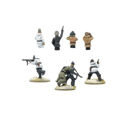 German Panzer Tank Crew (Winter)-Warlord Games-Radaddel