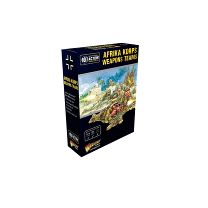 Afrika Korps Weapons Teams-Warlord Games-Radaddel