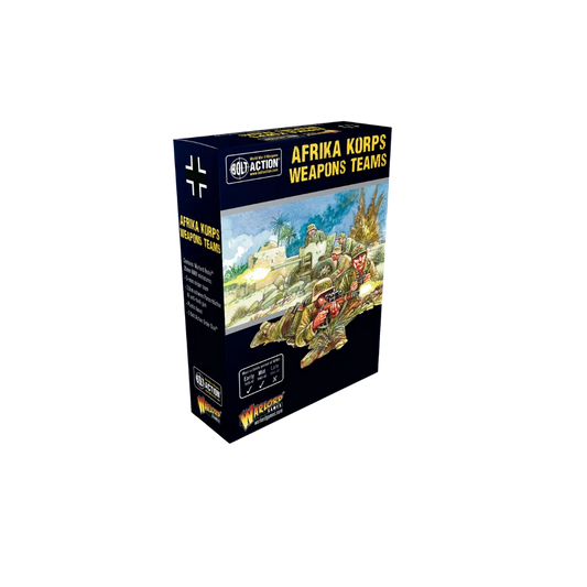 Afrika Korps Weapons Teams-Warlord Games-Radaddel