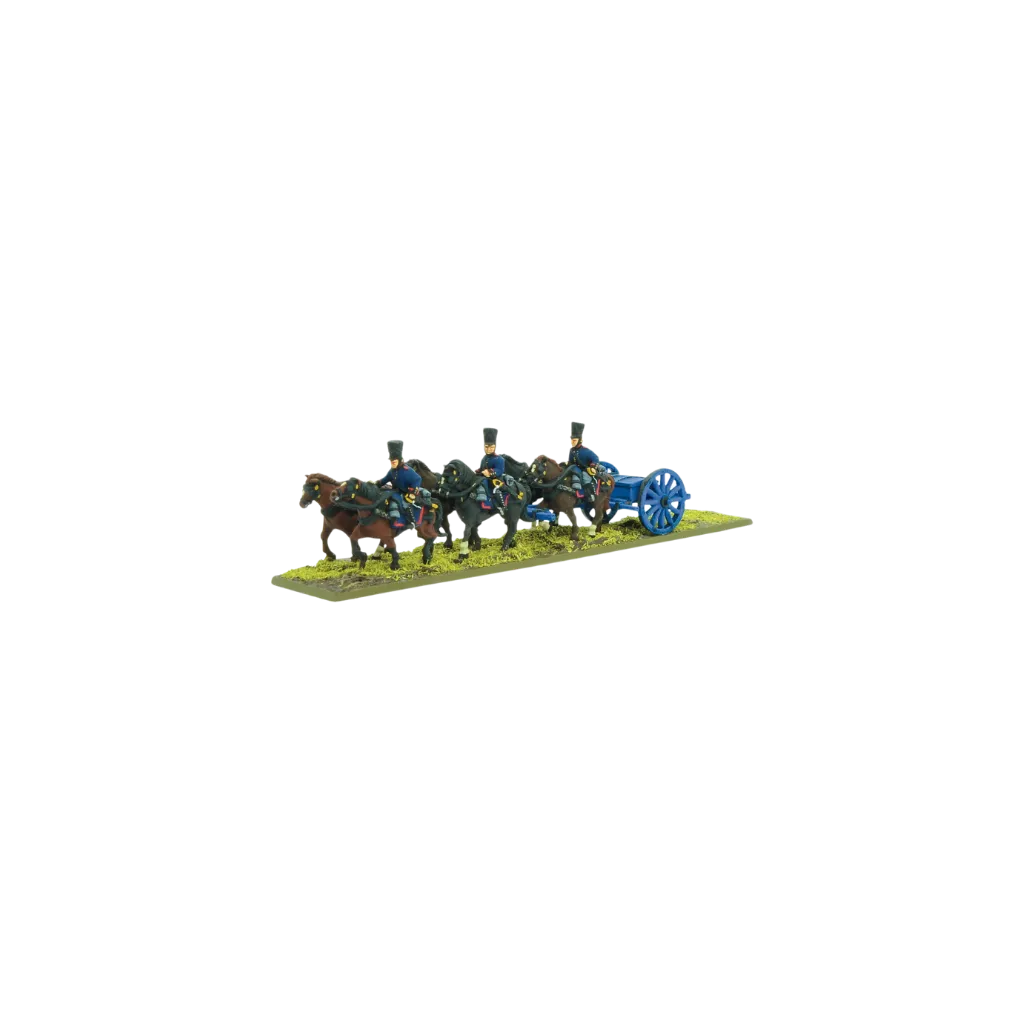 BP Epic Battles: Waterloo - Prussian Foot Artillery Limber-Warlord Games-Radaddel