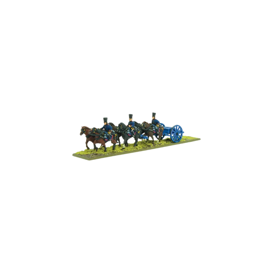 BP Epic Battles: Waterloo - Prussian Foot Artillery Limber-Warlord Games-Radaddel