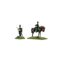 Union Officers Standing (Foot & Mounted)-Warlord Games-Radaddel
