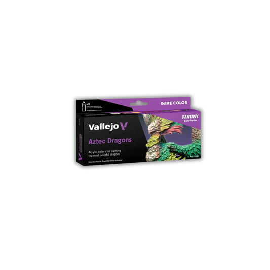 Game Color Set - Aztec Dragons-Vallejo-Radaddel