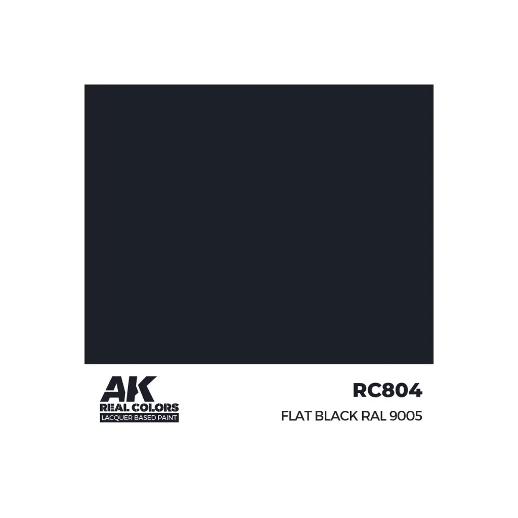 AK Real Colors Flat Black RAL 9005 17 ml-AK-Interactive-Radaddel