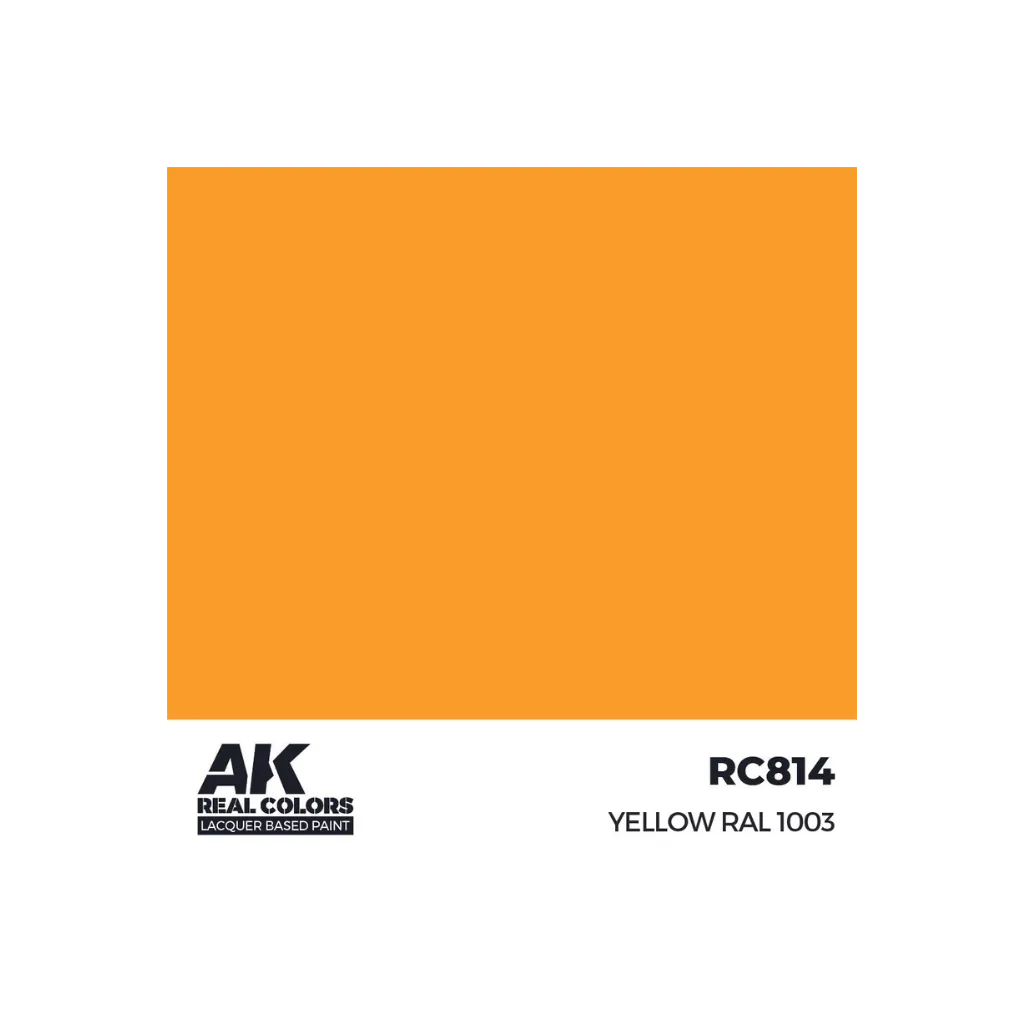 AK Real Colors Yellow RAL 1003 17 ml-AK-Interactive-Radaddel