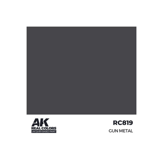 AK Real Colors Gun Metal 17 ml-AK-Interactive-Radaddel