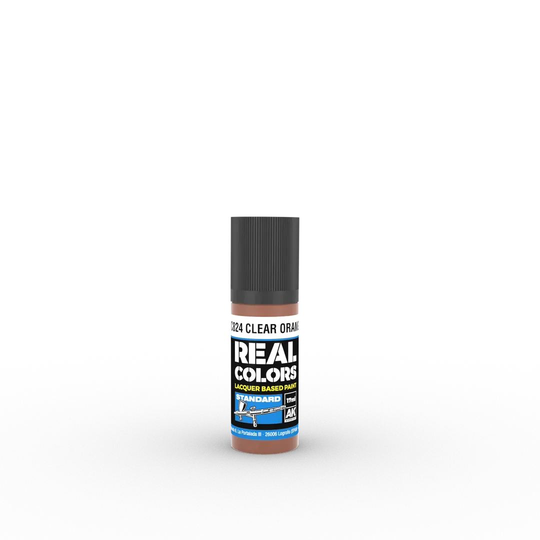 AK Real Colors Clear Orange 17 ml-AK-Interactive-Radaddel