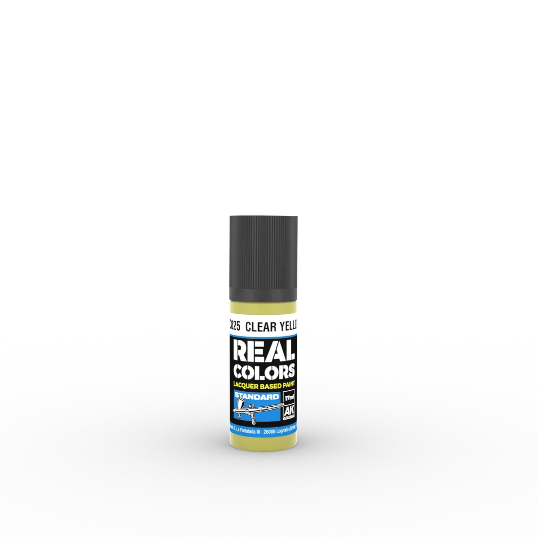 AK Real Colors Clear Yellow 17 ml-AK-Interactive-Radaddel