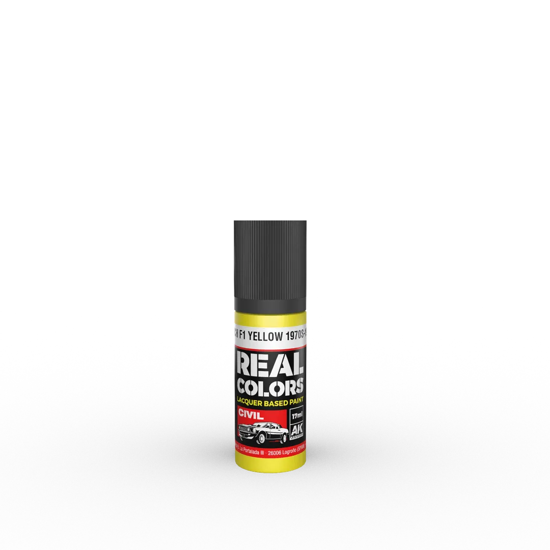 AK Real Colors French F1 Yellow 1970s-1980s 17ml-AK-Interactive-Radaddel