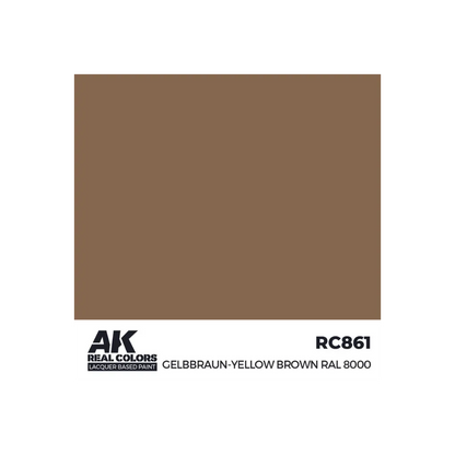 AK Real Colors Gelbbraun-Yellow Brown RAL 8000 17 ml-AK-Interactive-Radaddel