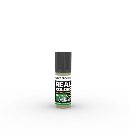 AK Real Colors Silver Grey No.28 (BS381) 17 ml-AK-Interactive-Radaddel