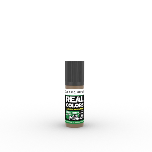 AK Real Colors S.C.C. No.2 Brown 17 ml-AK-Interactive-Radaddel