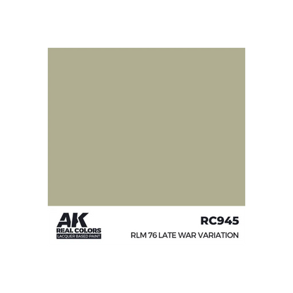 AK Real Colors RLM 76 Late War Variation 17 ml-AK-Interactive-Radaddel