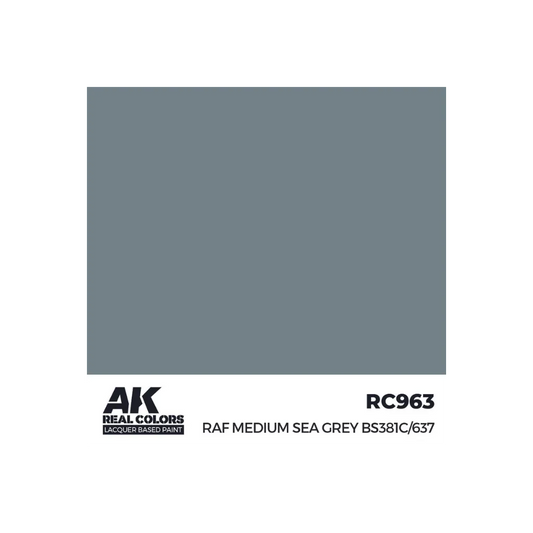 AK Real Colors RAF Medium Sea Grey BS381C/637 17 ml-AK-Interactive-Radaddel