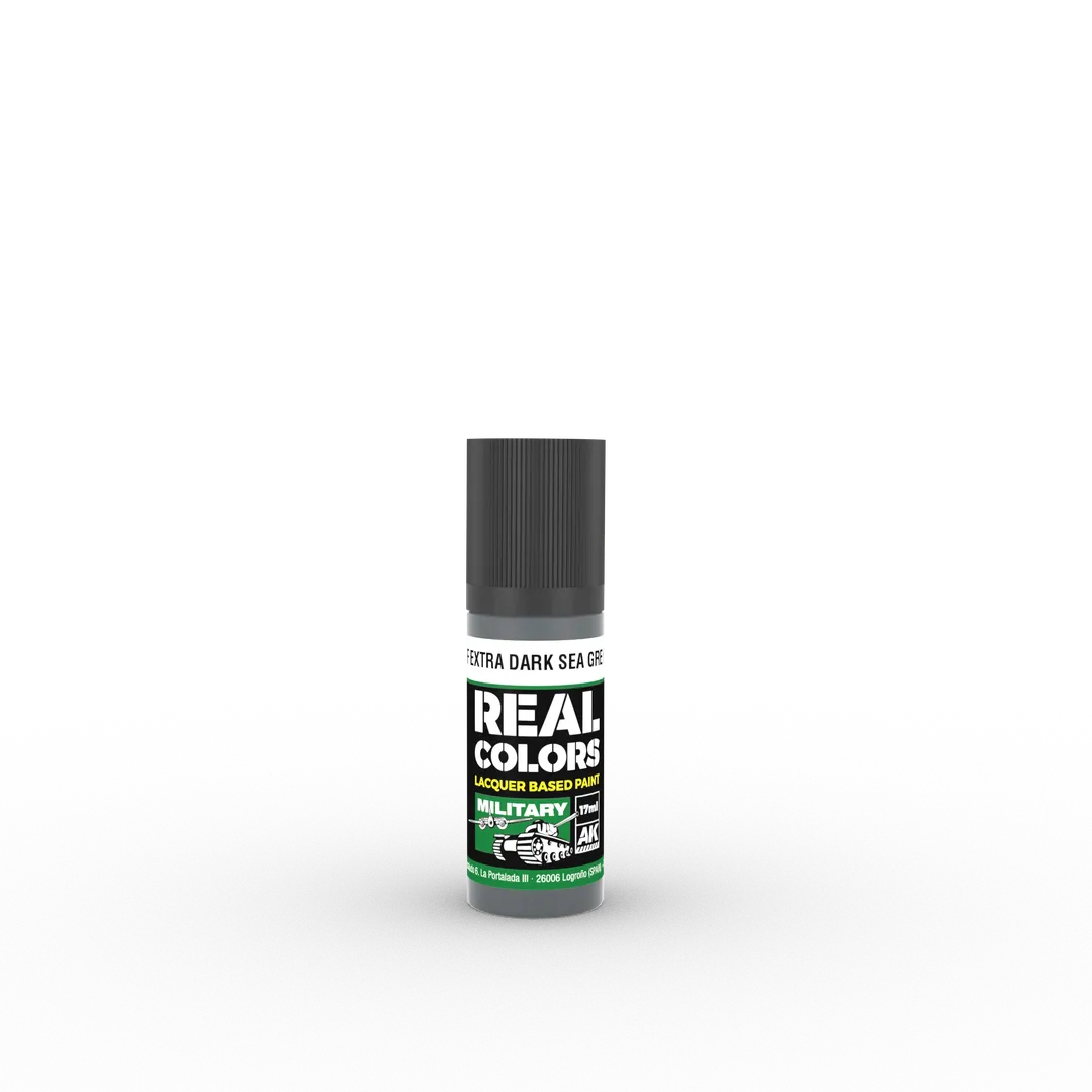 AK Real Colors RAF Extra Dark Sea Grey BS381C/640 17 ml-AK-Interactive-Radaddel