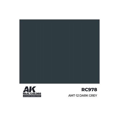 AK Real Colors AMT-12 Dark Grey 17 ml-AK-Interactive-Radaddel
