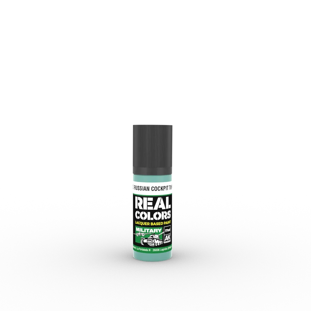 AK Real Colors Russian Cockpit Torquoise 17ml-AK-Interactive-Radaddel
