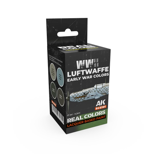 AK Real Colors WWII Luftwaffe Early War Colors SET-AK-Interactive-Radaddel