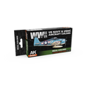 AK Real Colors WWII US Navy & USMC Aircraft Colors SET-AK-Interactive-Radaddel